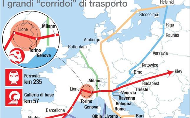 Tav, a Torino la protesta di 1.500 imprenditori