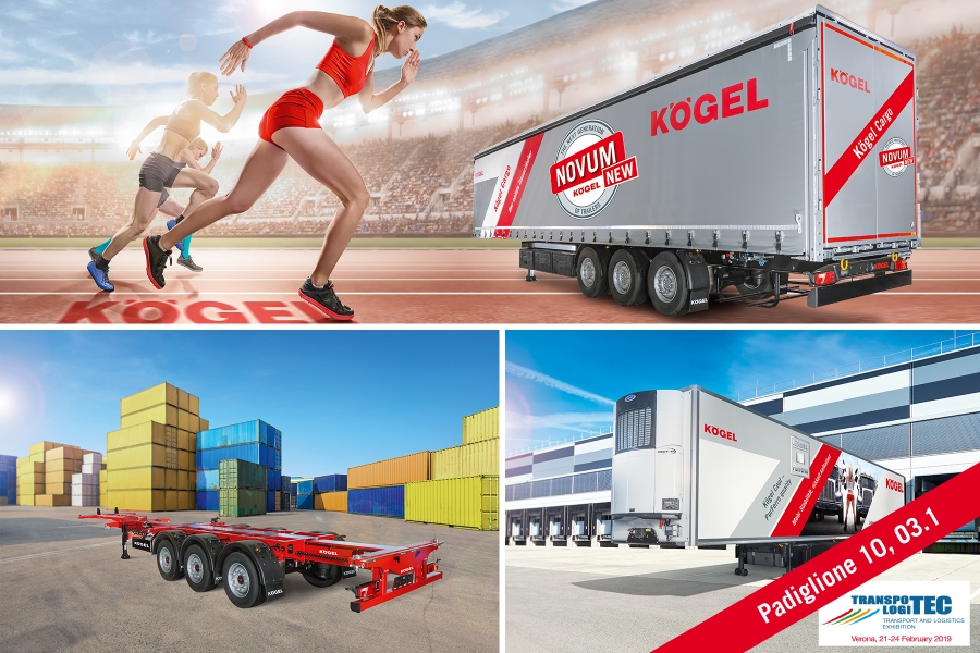 Kögel presente al Transpotec Logitec 2019