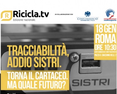 Addio Sistri, torna il cartaceo
