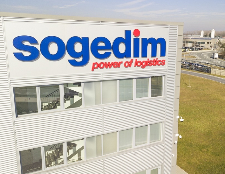 La bandiera italiana di Sogedim vola a Monaco per la fiera tedesca Transport Logistic