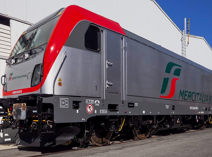 Consegnata la prima nuova locomotiva elettrica a Mercitalia Rail