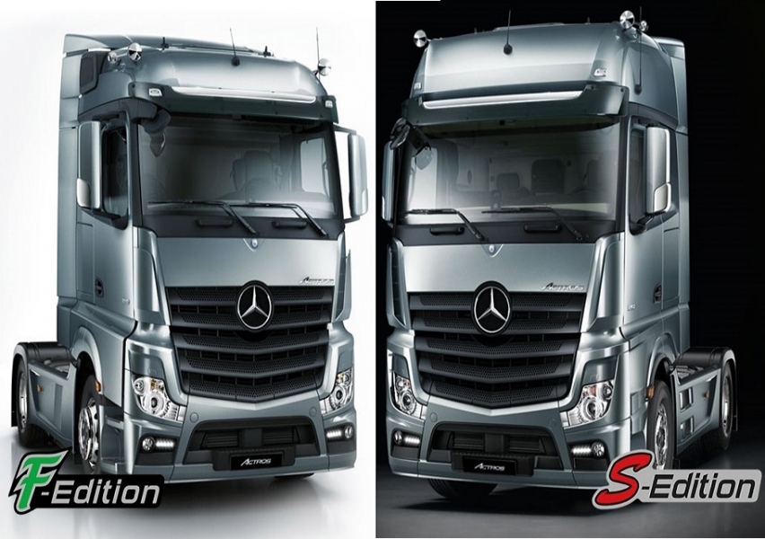Mercedes-Benz Actros S e F Edition in esclusiva per i clienti italiani