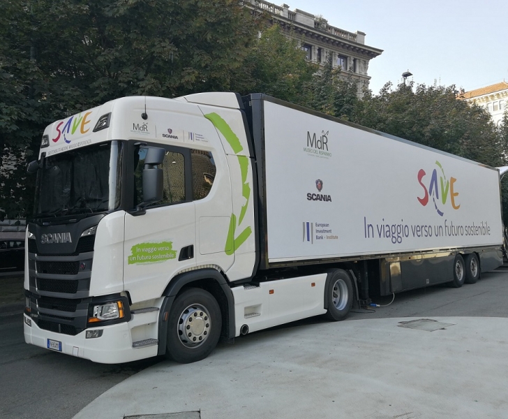 Arriva nella capitale il Discovery Truck Save