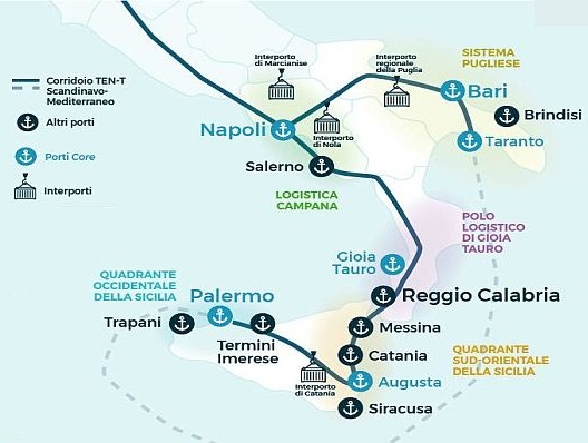 Aree Logistiche, tavolo Mit individua 11 interventi finanziabili