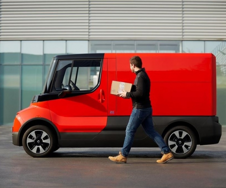 Renault Ez-Flex e Ez-Pod, due veicoli piccoli ed elettrici per il trasporto di merci e persone