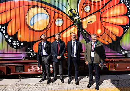 Noah's Train arriva in Italia per promuovere e incentivare il trasporto merci su ferro