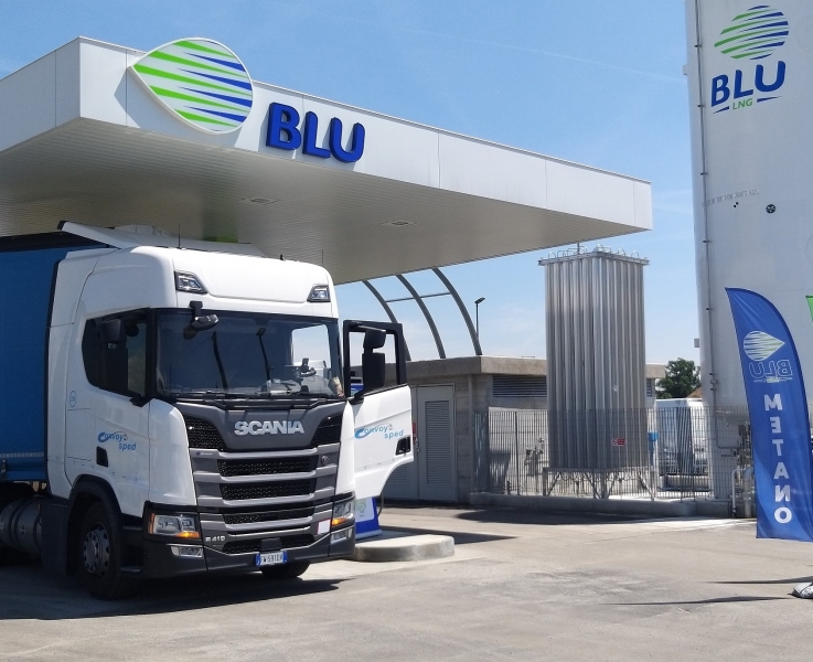 Inaugurata una nuova stazione LNG in Piemonte