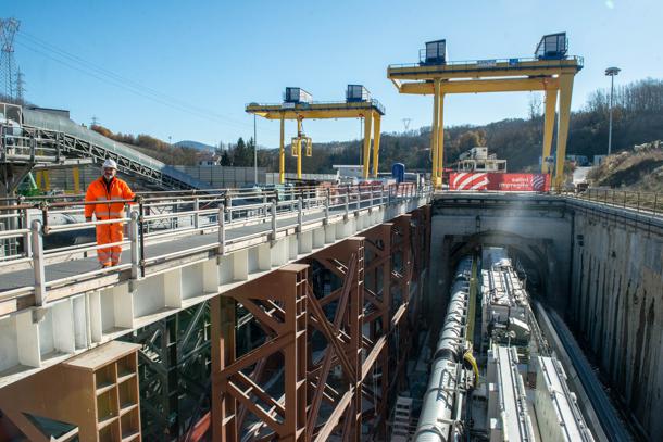 Terzo Valico, sopralluogo in cantiere: opera completa nel 2023