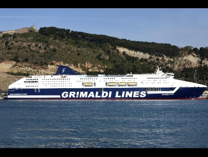 Grimaldi, presentata a Barcellona la eco cruise Roma