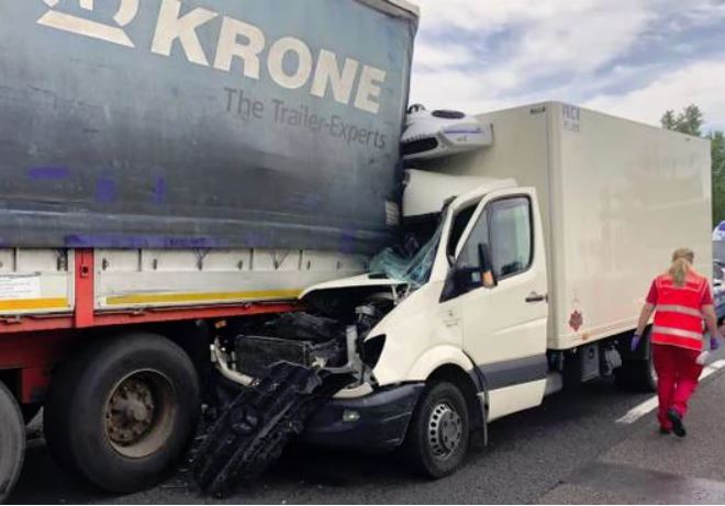 Raffica di tamponamenti, traffico paralizzato in A13