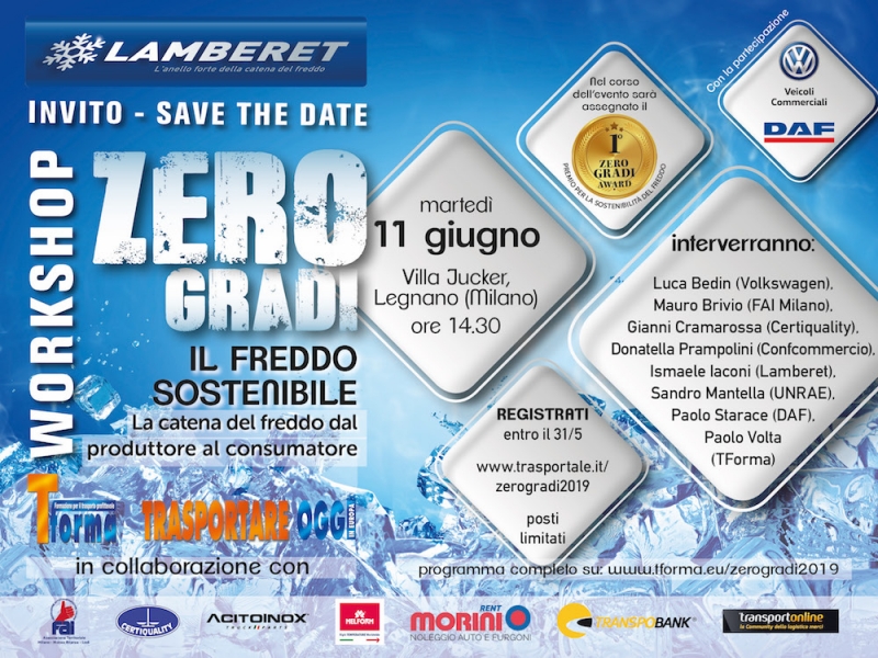 ZERO GRADI, il workshop del freddo sostenibile