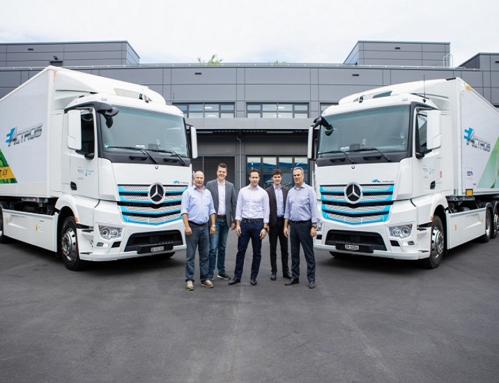 Due Mercedes-Benz eActros per la Svizzera