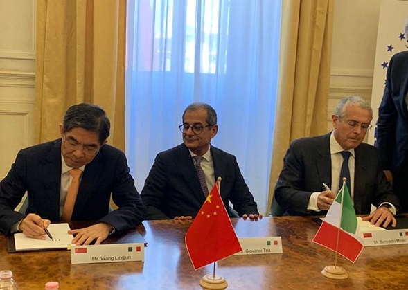 Dogane, siglato l'accordo Italia-Cina