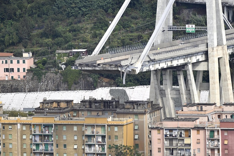 Crollo del Morandi, prorogato lo stato di emergenza.