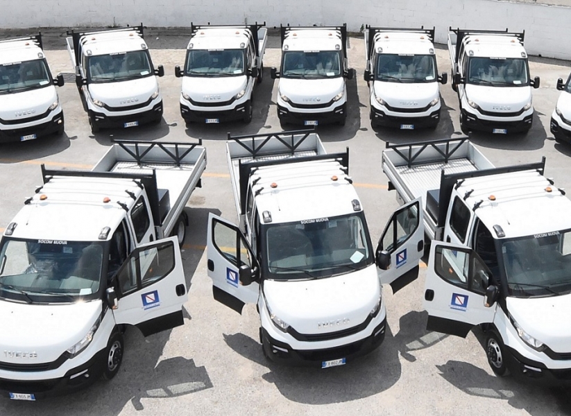 IVECO consegna una quarantina di veicoli alla Regione Campania