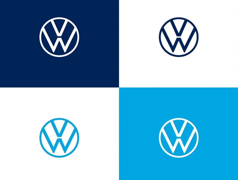 Volkswagen svela la nuova immagine del brand e il nuovo logo