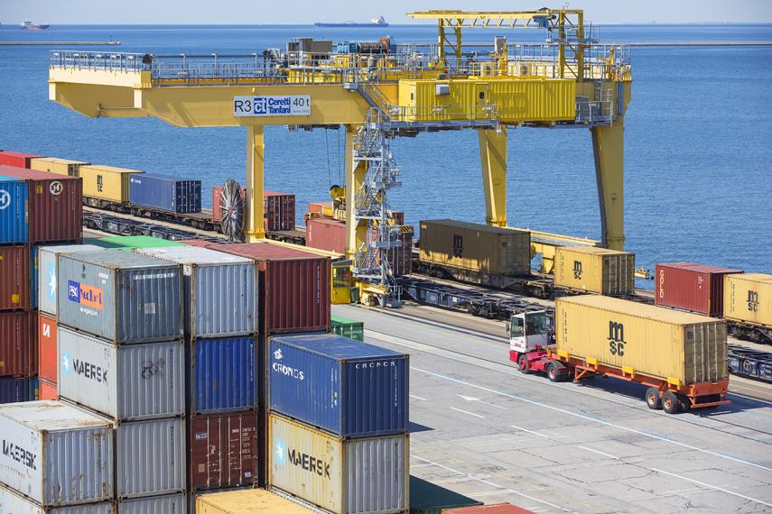Porto di Trieste: continua la crescita del traffico ferroviario