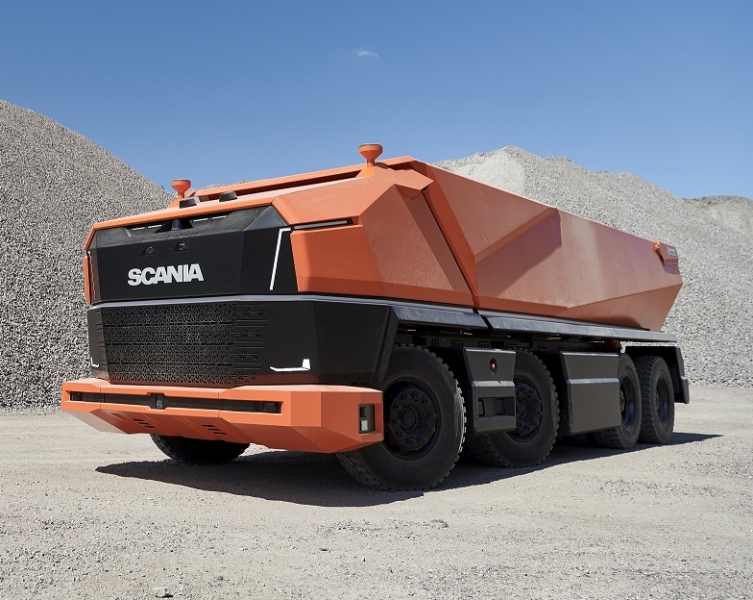 Scania presenta AXL: il nuovo veicolo concept a guida autonoma senza cabina