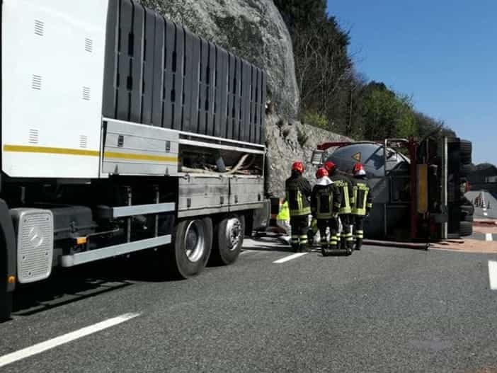 Genova, la provincia italiana con più incidenti con mezzi pesanti