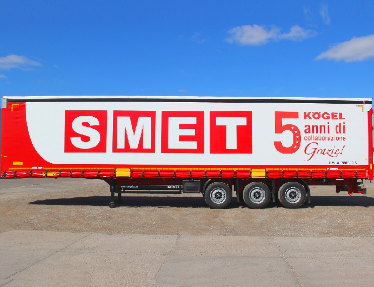 Accordo tra Kögel e SMET S.p.A. per 1.000 semirimorchi