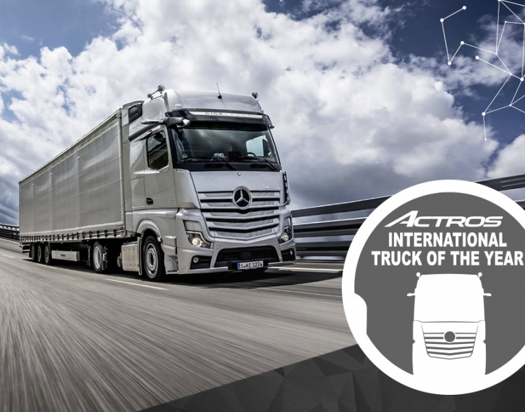 Il Nuovo Mercedes-Benz Actros è Truck of the Year 2020