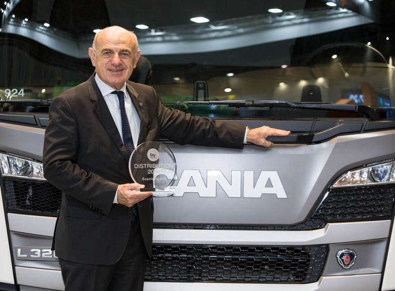 Scania Hybrid: conquista il Sustainable Truck of the Year nella categoria Distribution