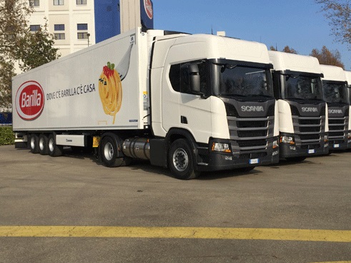 Logistica, Barilla mette in strada 10 veicoli alimentati a metano liquido