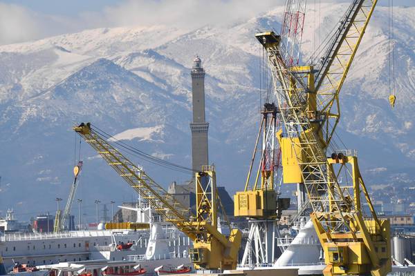 Porto Genova: traffici 2019 in calo fra 2 e 4 per cento