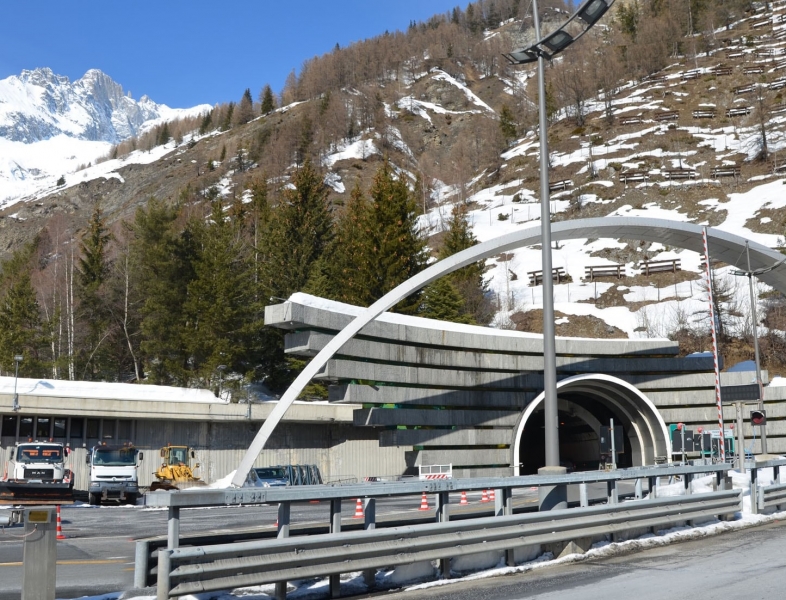 Tunnel Monte Bianco - Interventi di manutenzione mese di febbraio 2020