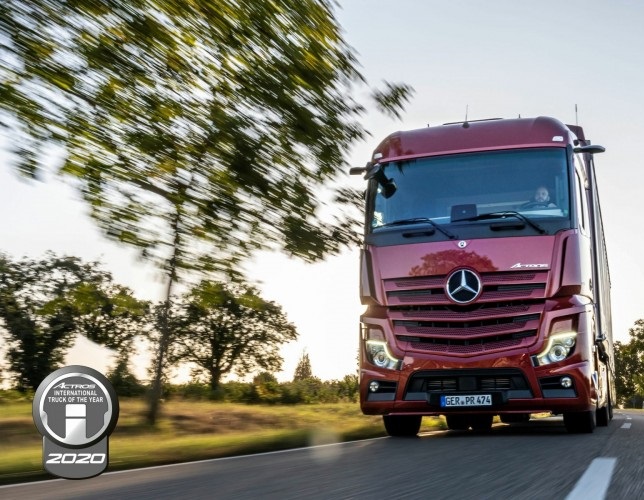 Il nuovo Actros è il truck dell'anno 2020