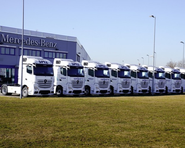 Spiz Trasporti S.r.l. investe nell'innovazione dei Veicoli Industriali Mercedes-Benz Trucks