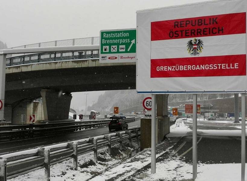 Emergenza Coronavirus - L'Austria annuncia il ''blocco'' degli ingressi dall'Italia