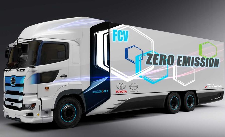 Camion a idrogeno, Toyota e Hino presentano il loro progetto