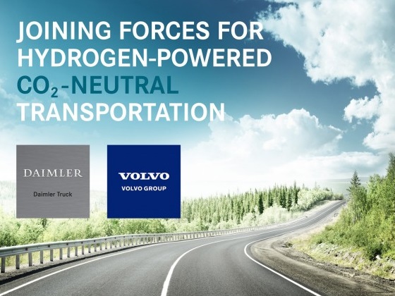 Daimler Truck AG e Gruppo Volvo insieme per lo sviluppo del trasporto sostenibile