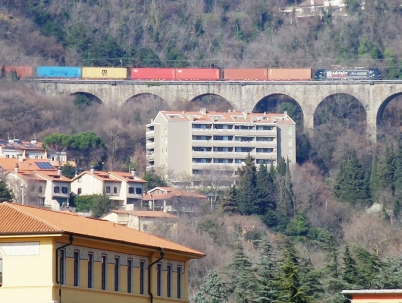 Trieste, partiti i primi treni cargo sulla linea Transalpina dopo la recente riattivazione