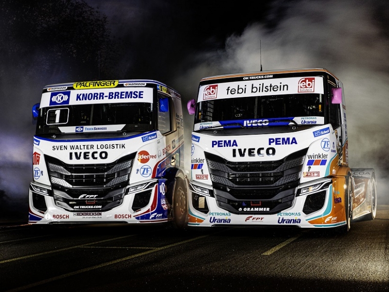 IVECO presenta i nuovi camion da competizione IVECO S-WAY R