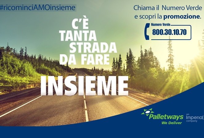 ''ricominciAMOInsieme'': la nuova campagna di Palletways Italia