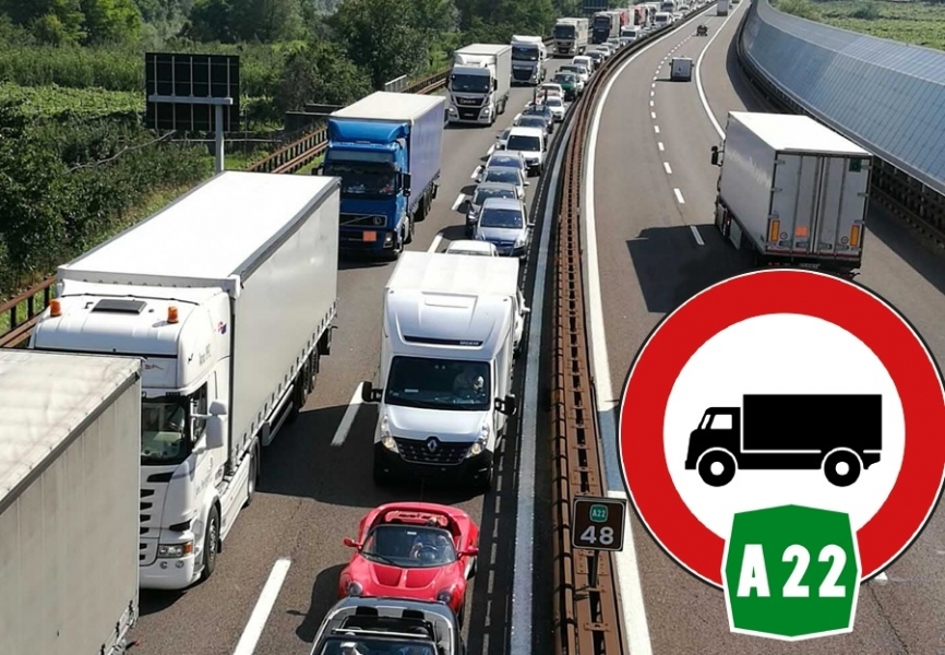 A22, scatta da giovedì 11 giugno il divieto per il Corpus Domini