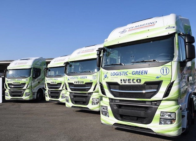 IVECO: sette pesanti stradali LNG per la F.lli Di Martino di Piacenza
