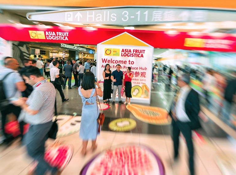 Asia Fruit Logistica, visitatori in aumento del 16 per cento