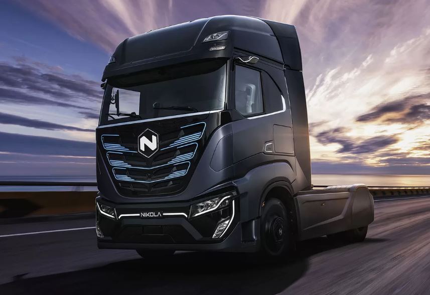 I camion a idrogeno di Nikola oggi a Wall Street