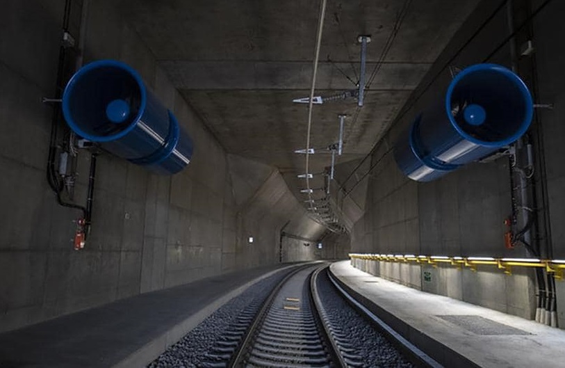 Il tunnel del Monte Ceneri è completato, nuovo sbocco merci per il Nord