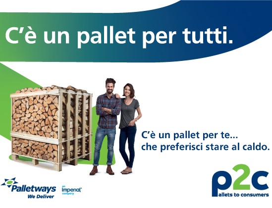 Palletways Italia lancia P2C: il nuovo servizio per la distribuzione di merci pallettizzate a domicilio