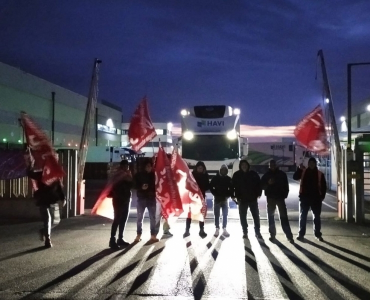 Sciopero generale trasporto e logistica