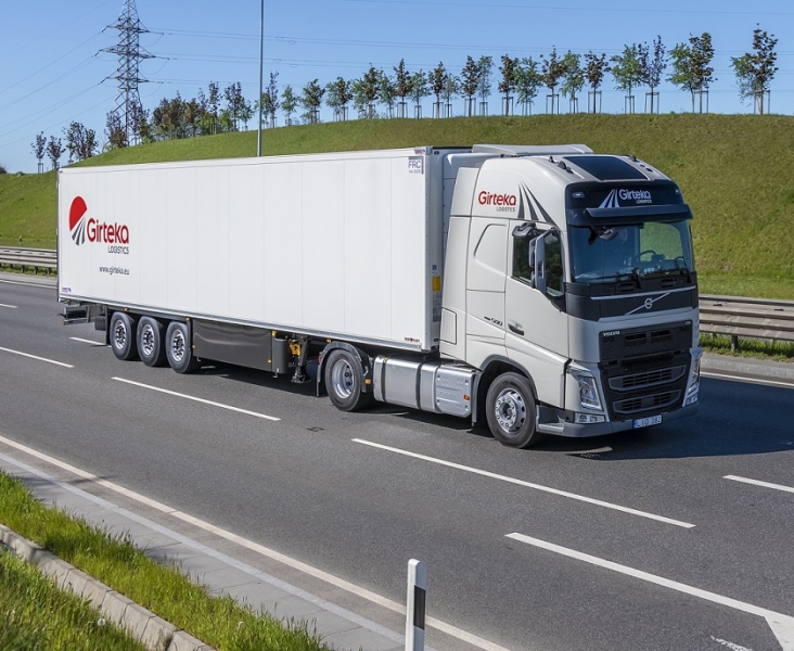 Girteka acquista 2000 camion Volvo