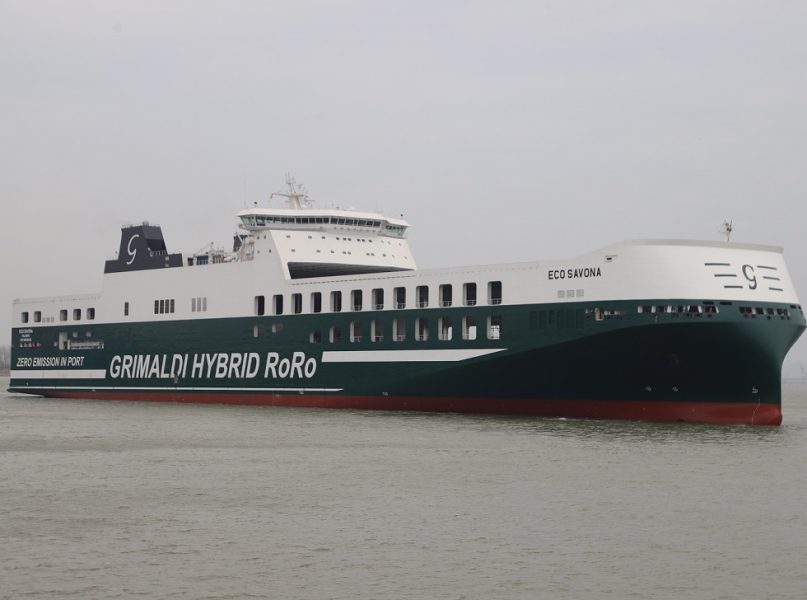 La Eco Savona entra nella flotta Grimaldi