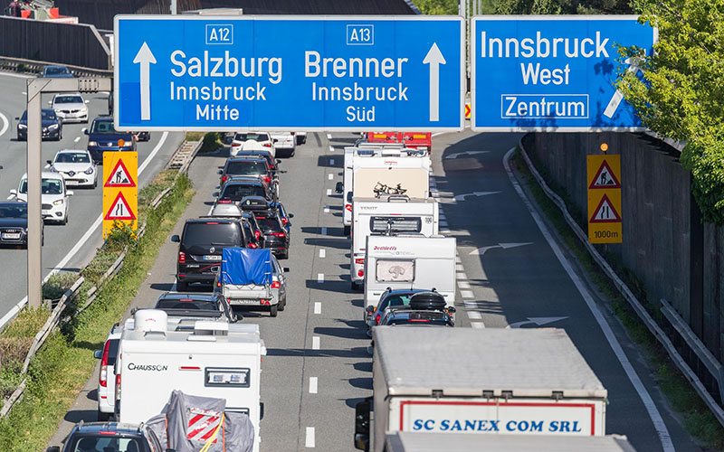 Autotrasporto, tra Austria e Italia non c'è che la strada