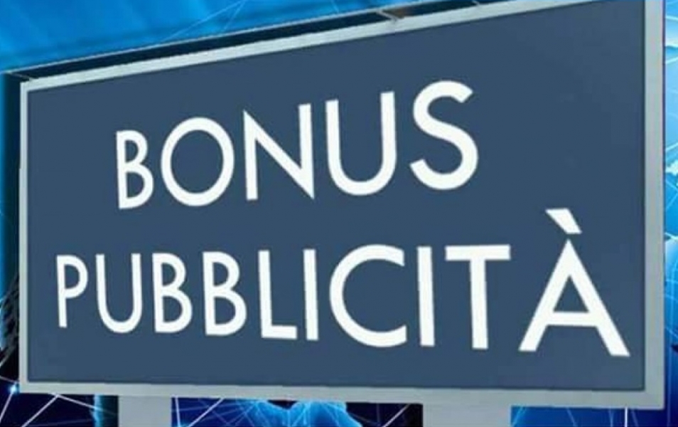 Bonus pubblicità ultimi giorni per presentare la domanda