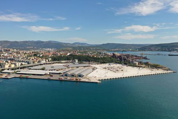 Piattaforma porto Trieste miglior opera Aicap 2020