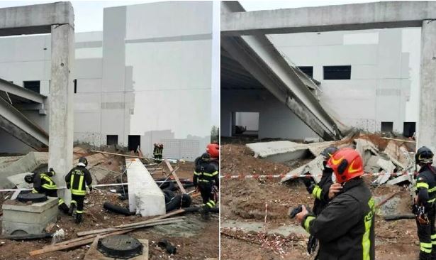 Crollo nel magazzino Amazon: un morto e 5 feriti, uno è gravissimo